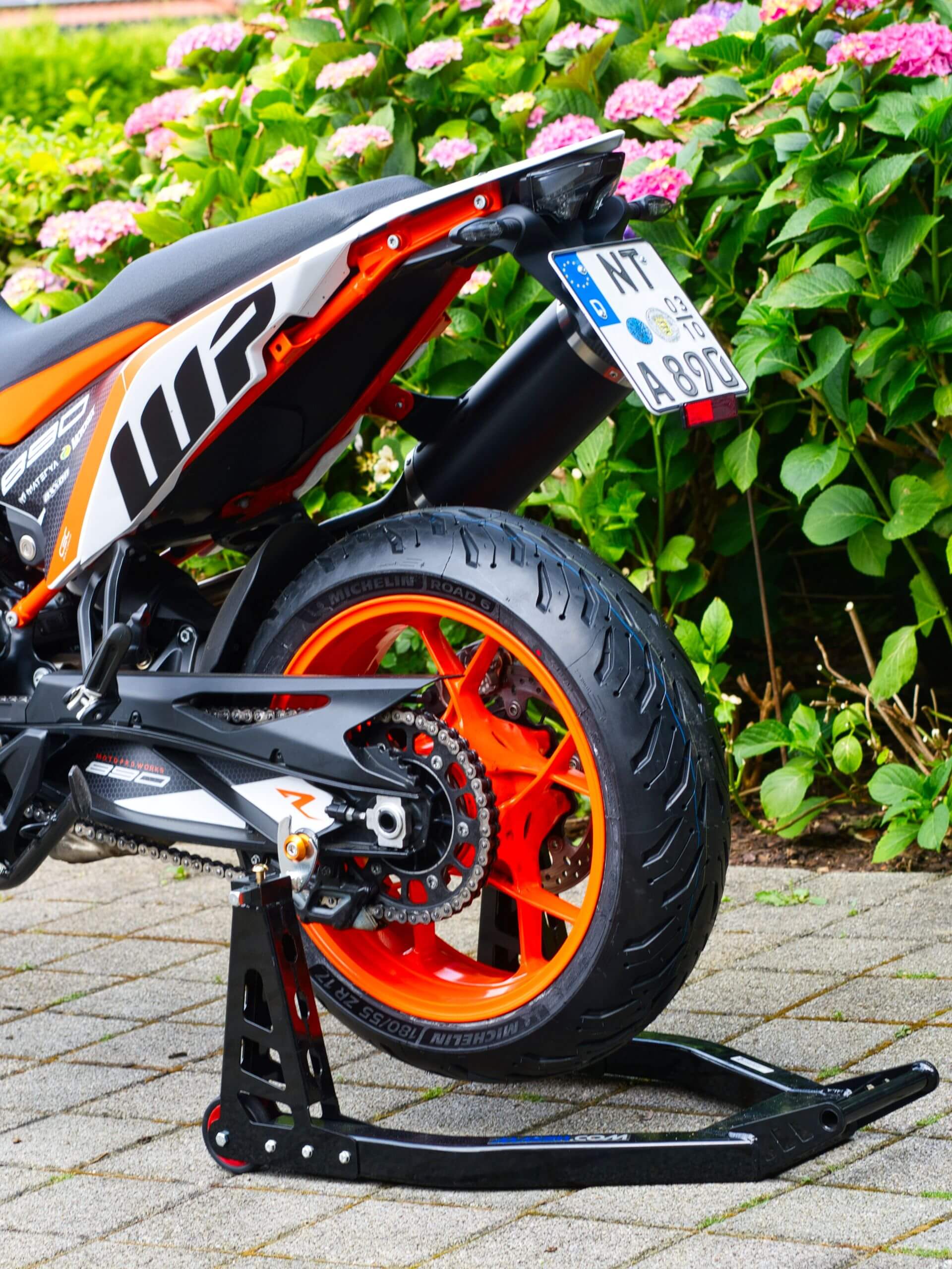Michelin Road 6 Hinterrad Seite Gesamt Michelin Road 6 Hinterrad Seite Gesamt