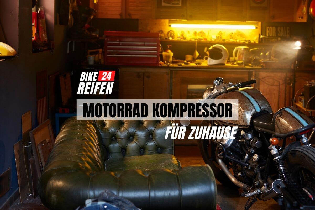 Motorradreifen Kompressor fuer Zuhause