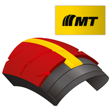 Multi-Tread Technologie Dunlop Logo
