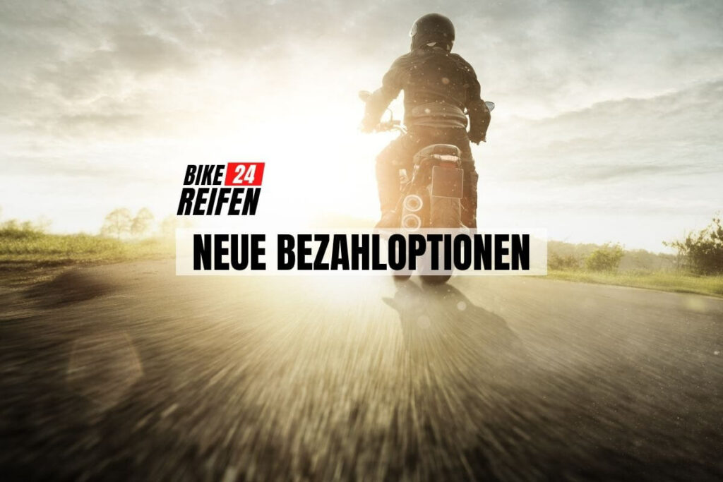 Neue Bezahloptionen online - Bikereifen24.de
