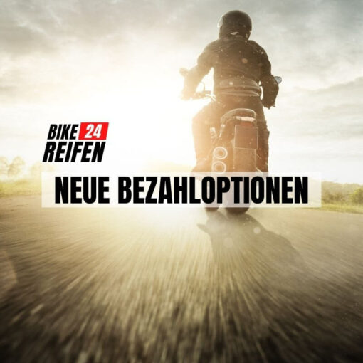 Neue Bezahloptionen online - Bikereifen24.de