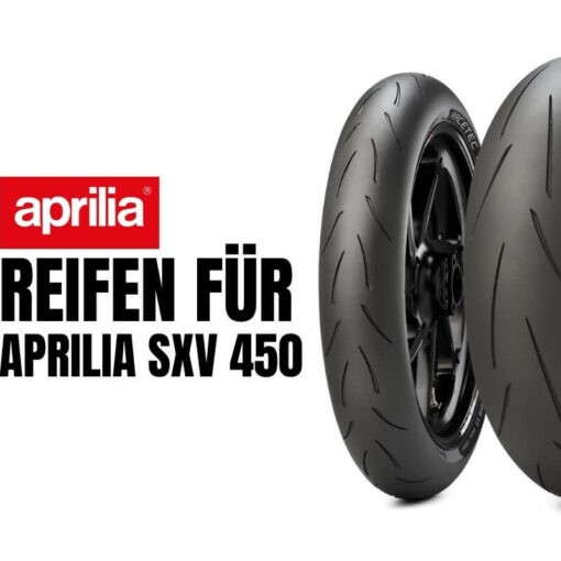 Aprilia SXV 450 Reifen Empfehlungen