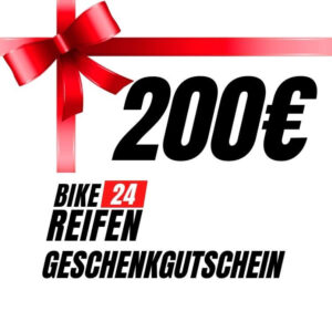 Bikereifen24 Geschenkgutschein 200 Euro
