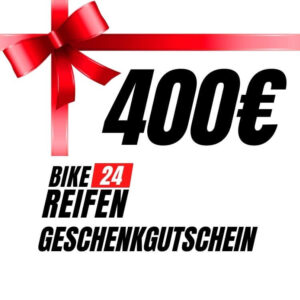 Bikereifen24 Geschenkgutschein 400 Euro