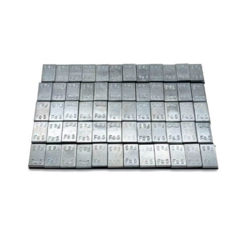 Stahlklebegewichte silber 5x 60g max2h.com