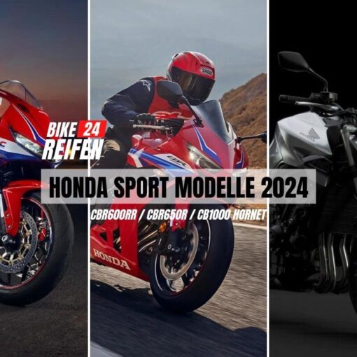 Honda Modelle 2024 - CBR600RR, CBR650R, CB1000 Hornet