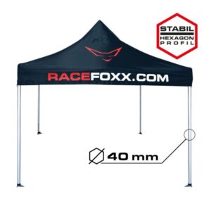 Racefoxx Falt Pavillon Zelt 3x3