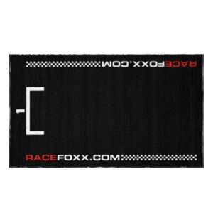Racefoxx Motorradteppich Startnummer 1
