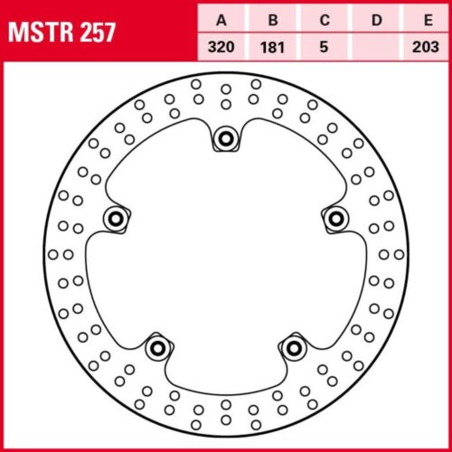 TRW Bremsscheibe Allround BMW Semifloating MSTR257 guenstig kaufen bei Bikereifen24
